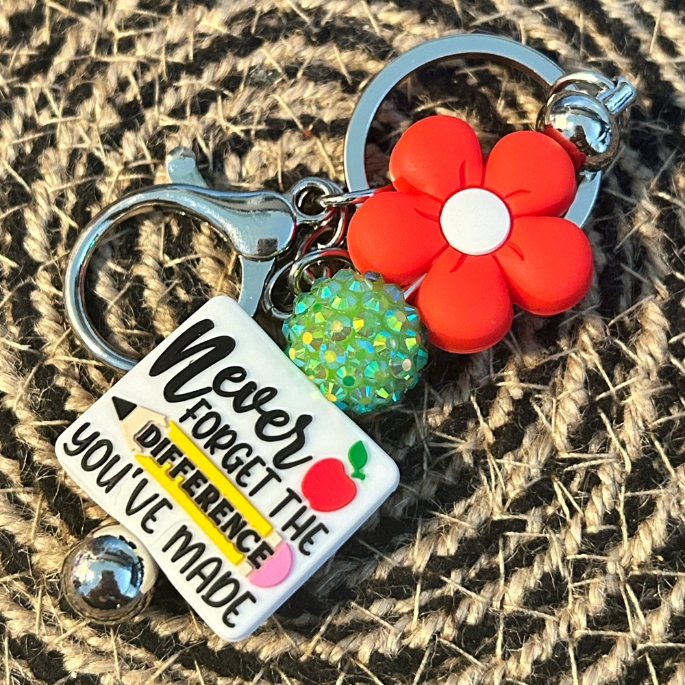 🍎👩‍🏫 Teacher Keychain